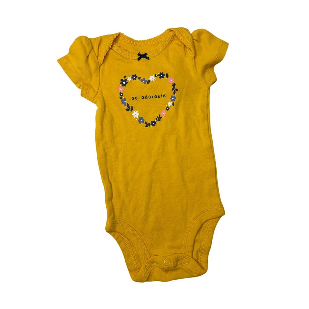 Carter's Baby Girl Bundle - 3 Months - Six (6) Short Sleeve Bodysuits One-Piece - Picture 4 of 13